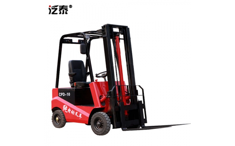 全電動叉車1噸小型四輪座駕式液壓搬運車2噸環保電動堆高裝卸鏟車